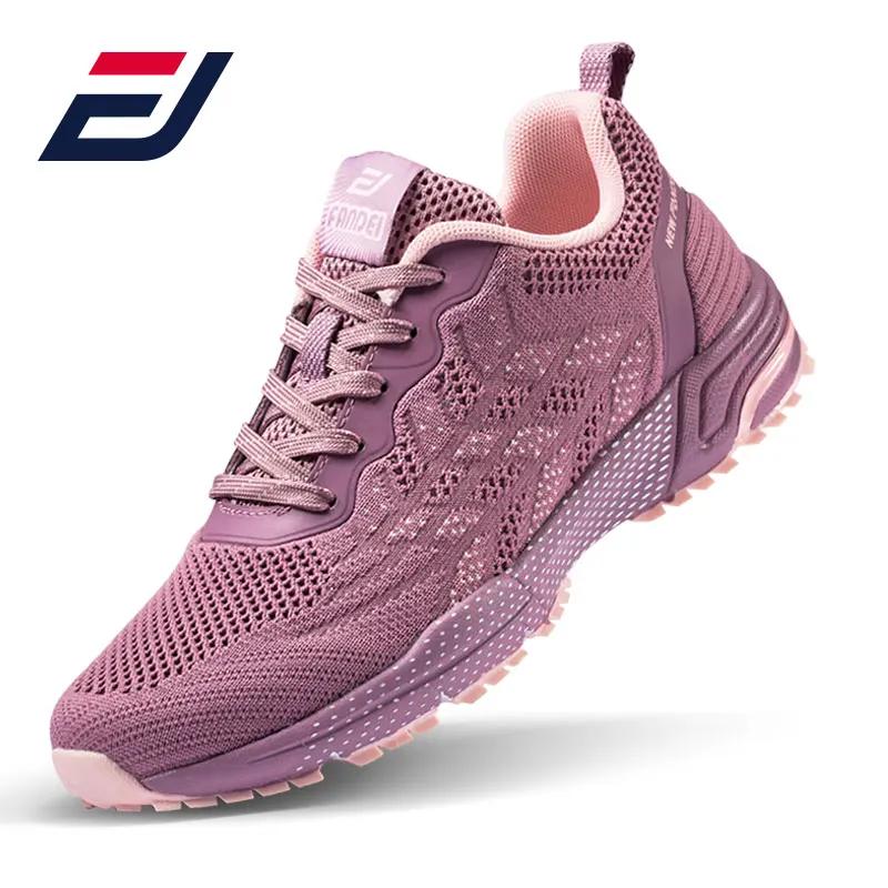 FANDEI Ultralight Running Shoes For Women Sport Woman Rubber Non-slip OutSole Sneaker Jogging Walking Female | Спорт и развлечения