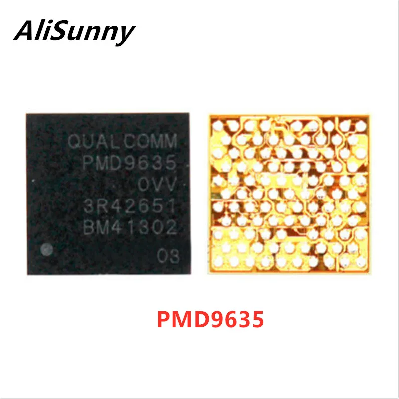 AliSunny 10 шт. PMD9635 малое питание BaseBane PMU IC для iPhone 6S 6SPlus U_PMU_RF 9635 детали чипов|Шлейфы