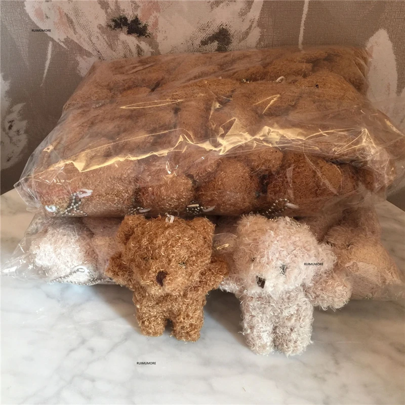 Мягкая плюшевая игрушка прибл. 10 см Стоячий Свадебный Медведь кукла для подарка +