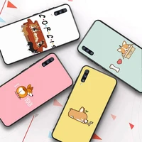cute corgi puppy phone case for samsung galaxy a51 30s a71 cover for a21s a70 10 a30 a91 capa