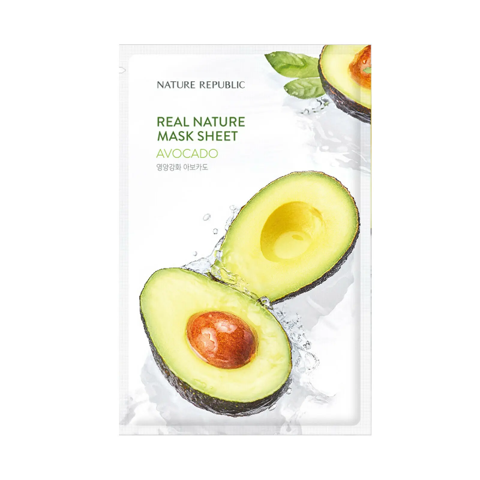 Nature Republic Real Тканевая маска 23 мл лечение акне для лица Уход за лицом Отбеливание