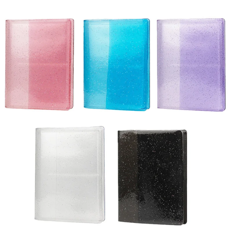 64 вместительных мини держателя для карт связывающие альбомы с блестящим