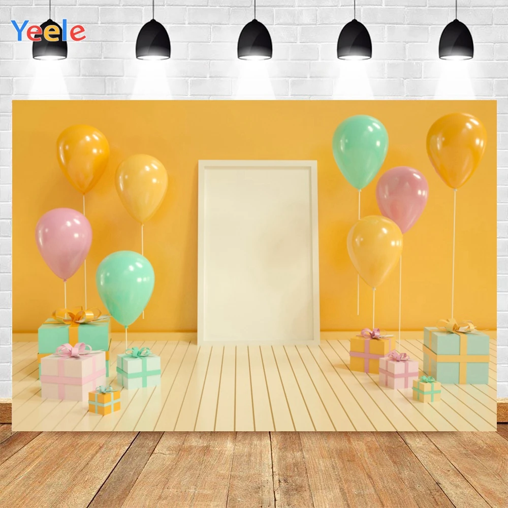 Фотофон Желтая стена фотостудия фотография фон день рождения Декор реквизит|Фон