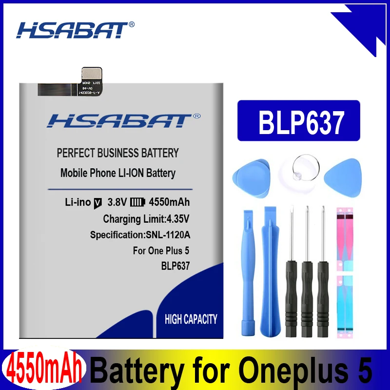 HSABAT BLP633 BLP637 BLP571 BLP597 BLP613 BLP607 BLP657 BLP685 Батарея для Oneplus 1+ 1+ для one Plus 2, 3, 5, 6, 6 S, T X 3T A3010