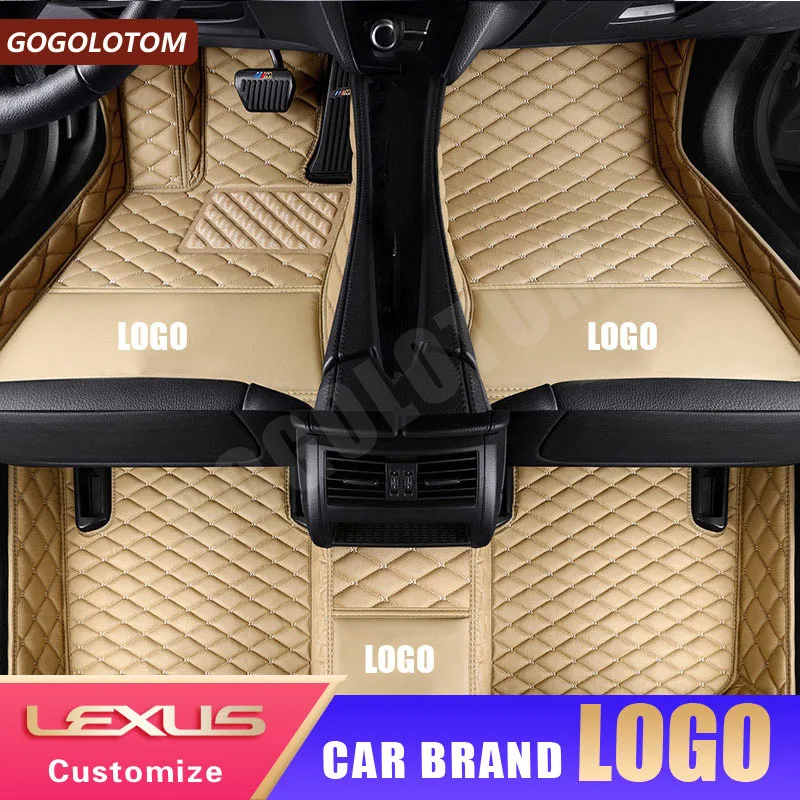 Пользовательские автомобильные коврики кожаные для Lexus ES250 ES350 GX460 GX470 GX400 GS300 GS350