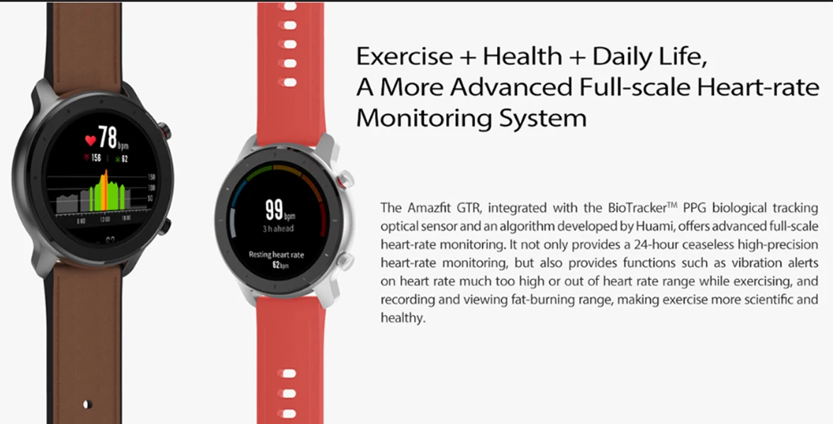 Xiaomi Amazfit GTR 47 мм 42 мм gps Смарт-часы Мужские 5ATM водонепроницаемые Смарт-часы 24 дня батарея AMOLED экран 12 спортивных режимов музыки