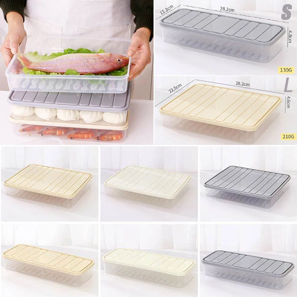 Контейнер для хранения еды в холодильнике с крышкой герметичный контейнер