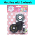 Мини-принтер MoTex E101, 2 колеса, для 3d-тиснения, ручная ПЕЧАТНАЯ МАШИНКА