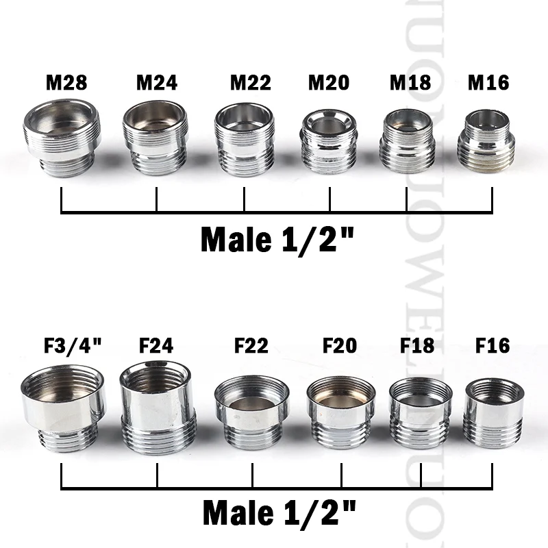 Faucet Aerator Adapter Water Purifier Accessories 1/2