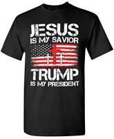 trump 2020 mne tshirt jesus is my savior trump is my president tee vintage