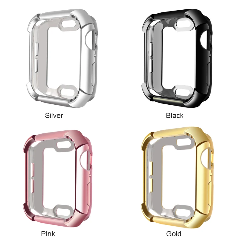 Чехол Крышка для apple watch 44/40 мм анти защита от падения series 5/4 бампер Shell наручных
