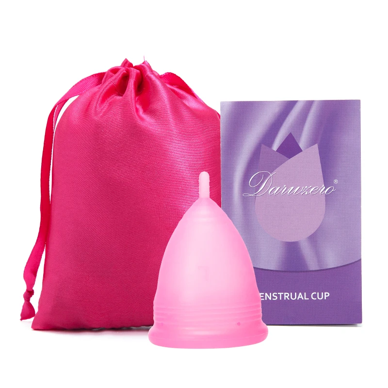 1Pc-1colthbag-Pink Превосходная женская гигиеническая менструальная чашка, медицинская силиконовая менструальная чашка, многоразовая менструальная чашка для женщин и женщин, менструальная копа - Цвет: 1Pc-1colthbag-Pink