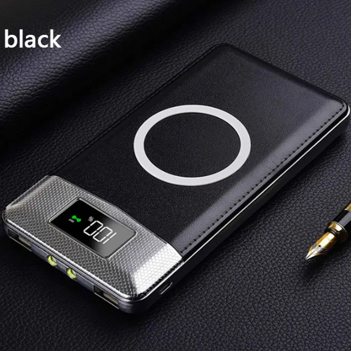 

Qi Wireless Power Bank 30000mAh Charger External Battery For IPhone Samsung Huawei Xiaomi Wireless Charging Powerbank
