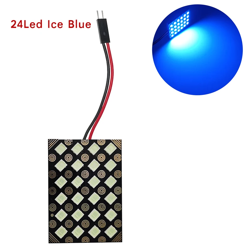 

T10 Festoon BA9S LED W5W C5W новая суперъяркая светодиодная панельная лампа для салона автомобиля, лампа для чтения купола, автомобильный светильник на крышу белого/голубого цвета