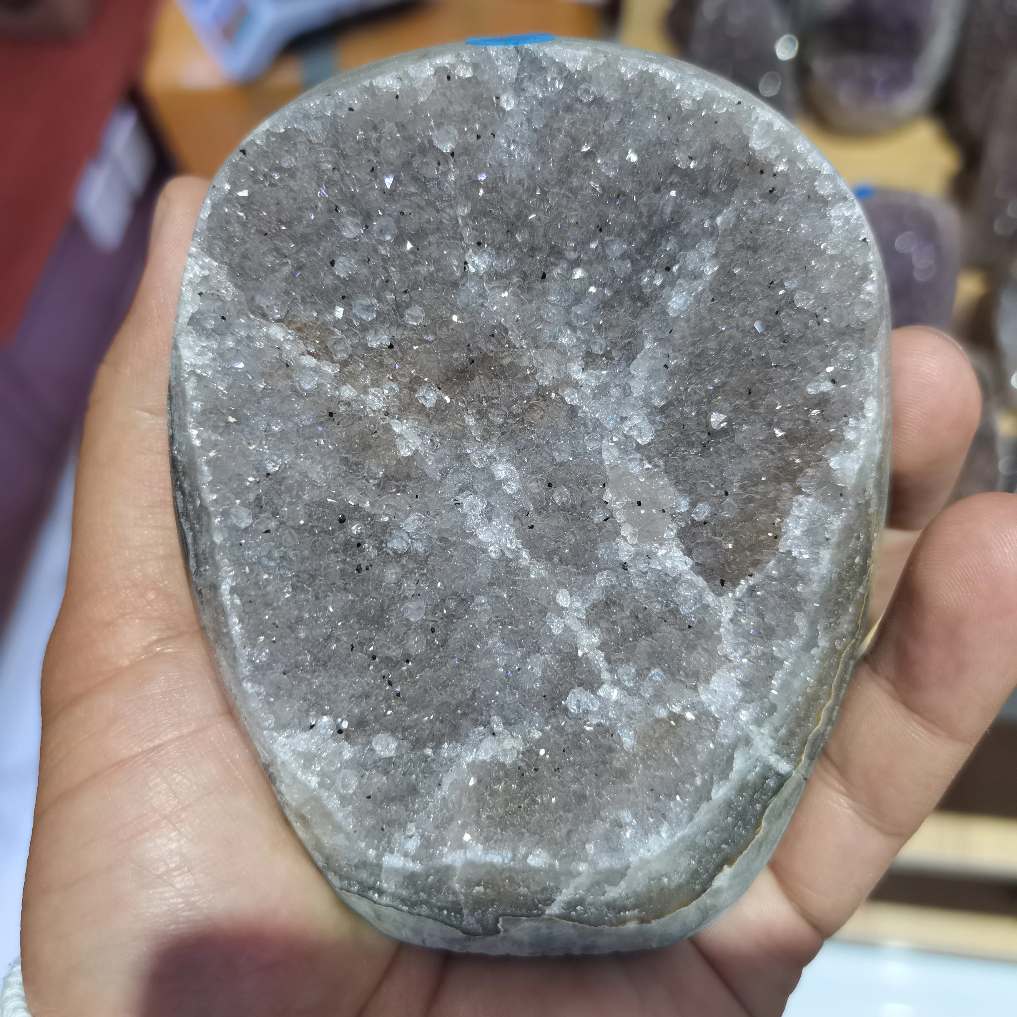 

300 г-950 г 1 шт. природный аметист, Жеода кластер из uruguary наивысшего качества темно-фиолетовый Аметист большой хрустальный камень кварц Декор