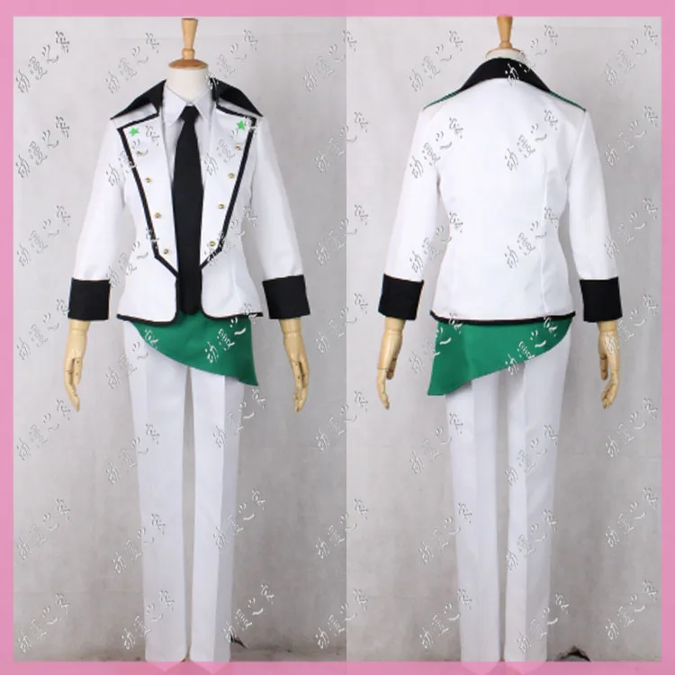 

Anime High School Star Musical Hoshitani Yuuta Suit Halloween Party Singing Uniform Coat+Shirt+Pants+Tie Cosplay Costume