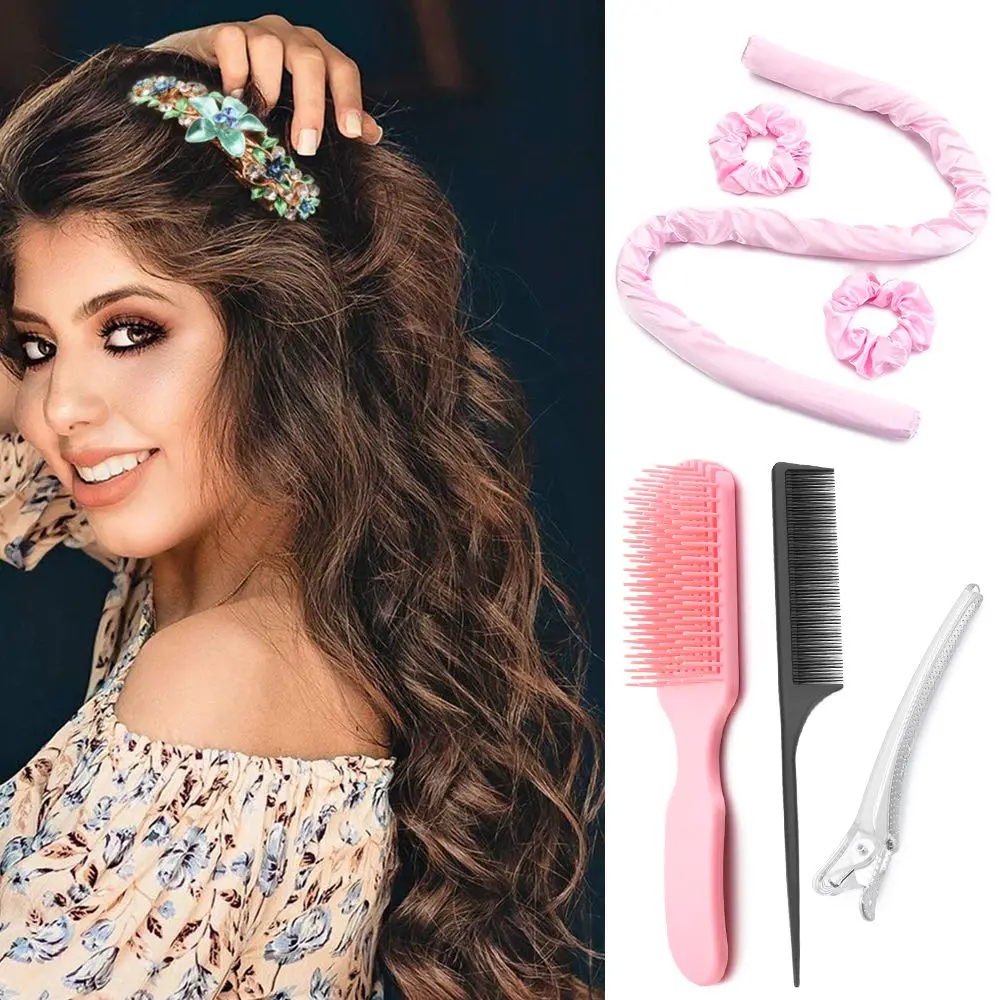 Горячая мягкая пена для женского макияжа девочек ободок волос без тепла нагрева