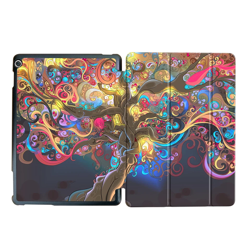 MTT чехол из полиуретановой кожи для планшета для huawei Mediapad M3 Lite 10 BAH-W09 BAH-AL00 10,1 ''Магнитный Флип-стенд Умный чехол защитный чехол - Цвет: HW06