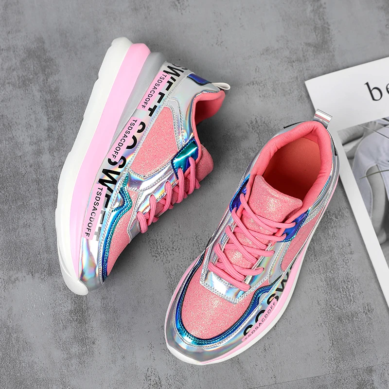 Новые модные кроссовки женская обувь высококачественные для женщин легкая