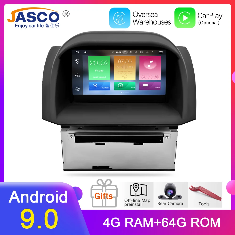 4 G Android 9 0 Автомобильный DVD стерео для Ford Fiesta 2013 2014 2015 2016 автомобильное радио GPS