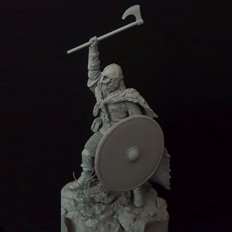 1/24 сборный Набор фигурок из смолы викингов воин|Наборы для сборки моделей| |