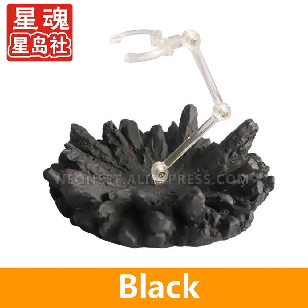 

Black Tamashii Rock Impact Effect Model Kamen Rider SHF Action Figure Fire Scenes Toys Special Effect Action Toys Accessories