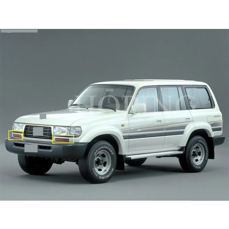 Надеясь передний бампер Поворотная сигнальная лампа для TOYOTA LAND CRUISER 80 серии 1991 1992