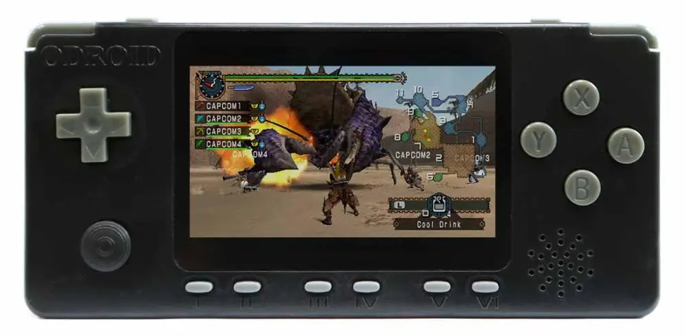 ODROID - GO ADVANCE PSP DIY наборы RK3326 quad-core A35 имитация 1 | Компьютеры и офис