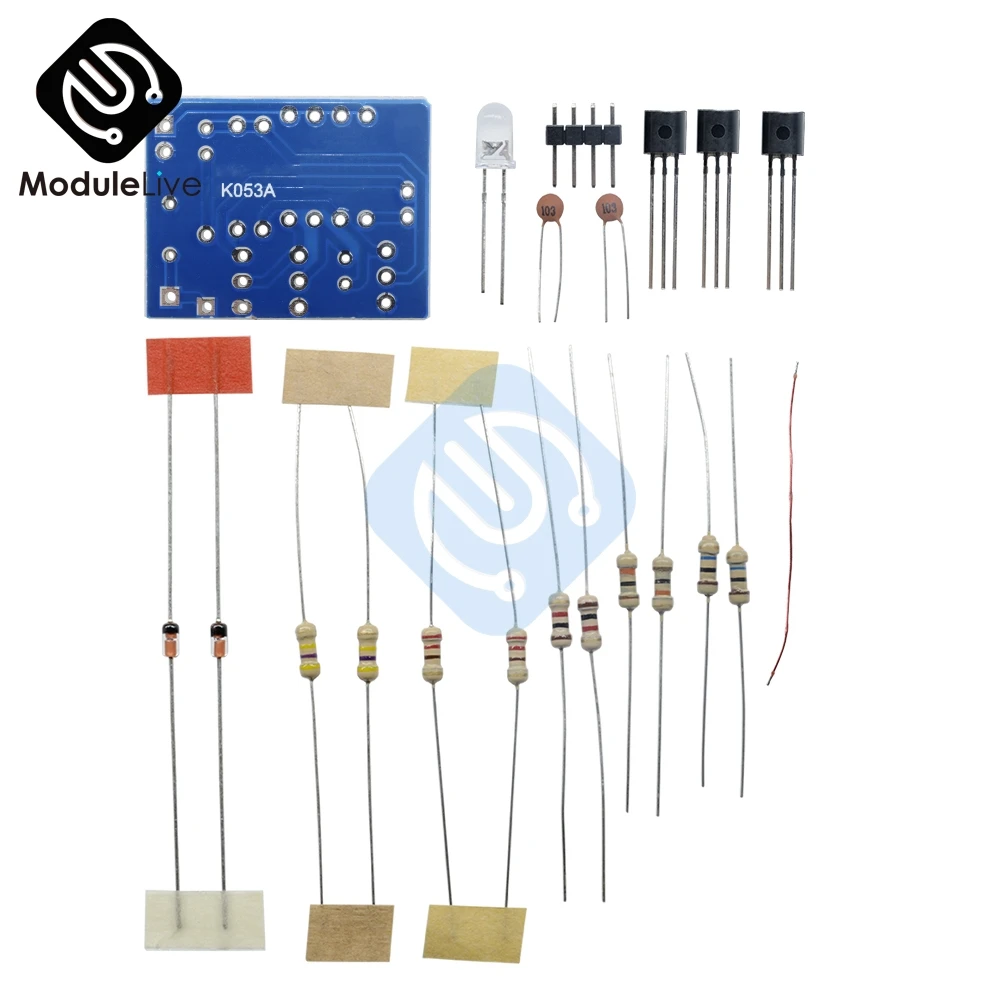 Мобильный телефон сигнальный флэш светильник DIY Kit DC 3 12V излучение Мощность