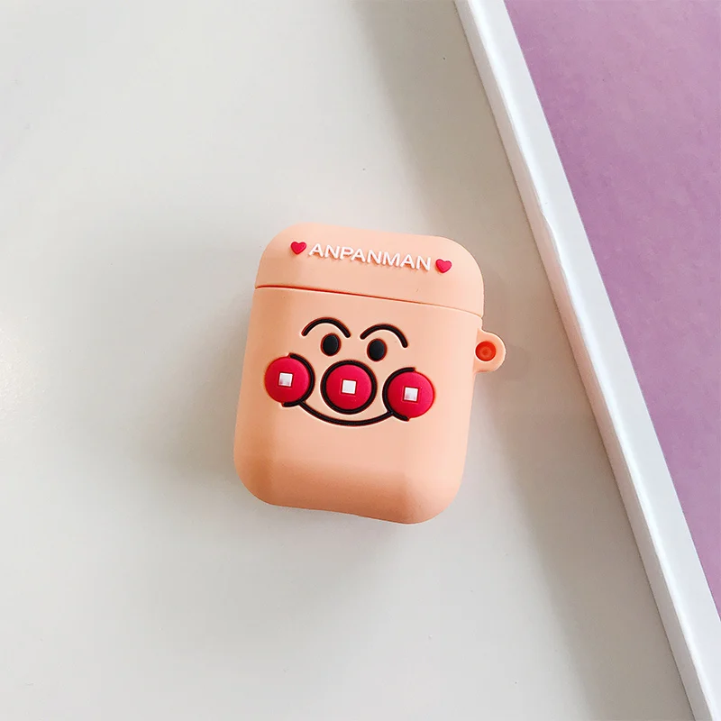 style 17 Силиконовый чехол для наушников для Apple Airpods 1 2, милый 3D мультяшный чехол для зарядки, чехол для наушников s для Airpods 2, полный защитный чехол - Цвет: style 17