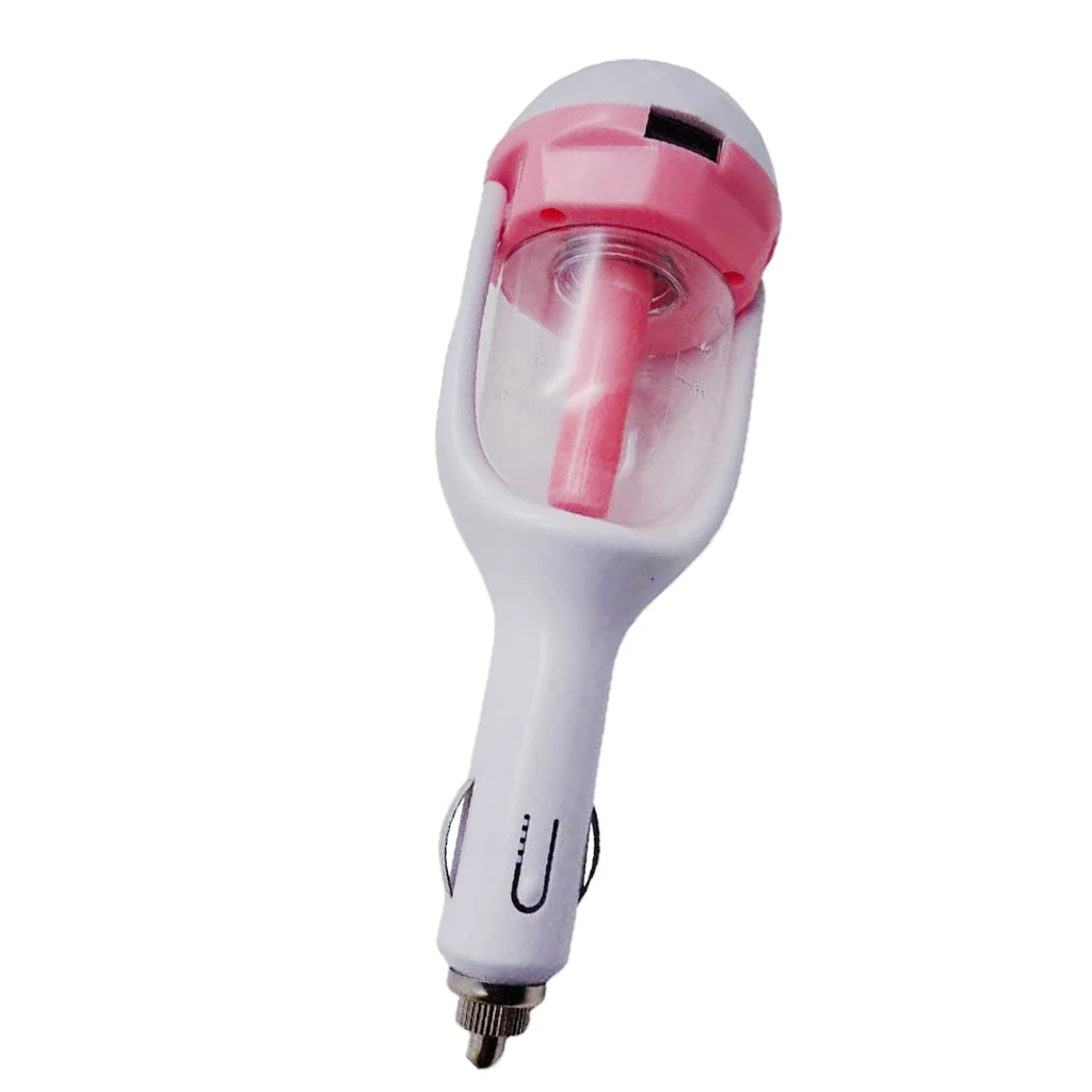 Авто 12V USB мини Автомобильный увлажнитель воздуха очиститель Арома диффузор