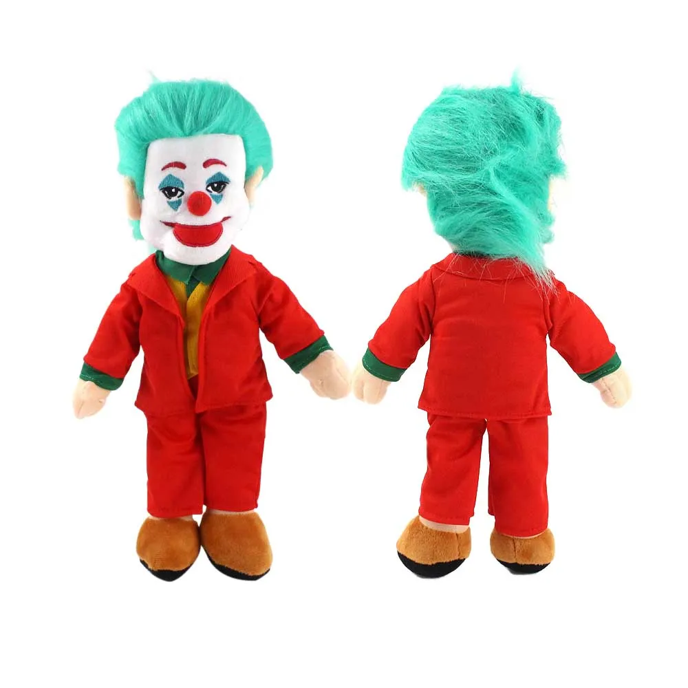 Juguetes de peluche del Joker para niños, muñeco suave de la película Joaquin Phoenix, Joker de 37cm, ideal para regalo
