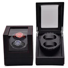 Новый дизайн, коробка для намотки часов, шкатулка для намотки, тихий Бесшумный мотор, 2 устройства для намотки часов, дисплей для хранения, вращающиеся Органайзеры для часов, коробки