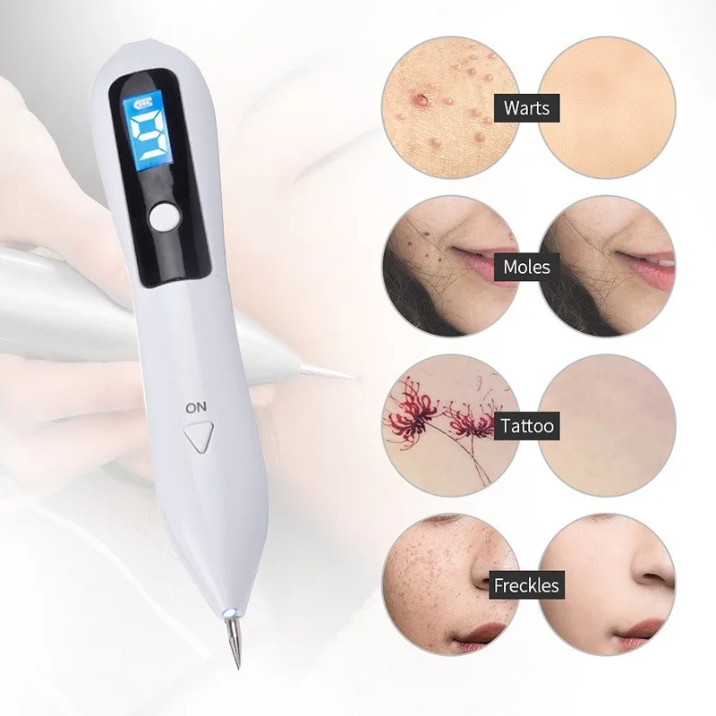 

Laser Mole Removal Pen Wart Plasma Remover Tool Beauty Skin Care Corn Freckle Tag Nevus Dark Age Sweep Spot Tattoo Electric Set