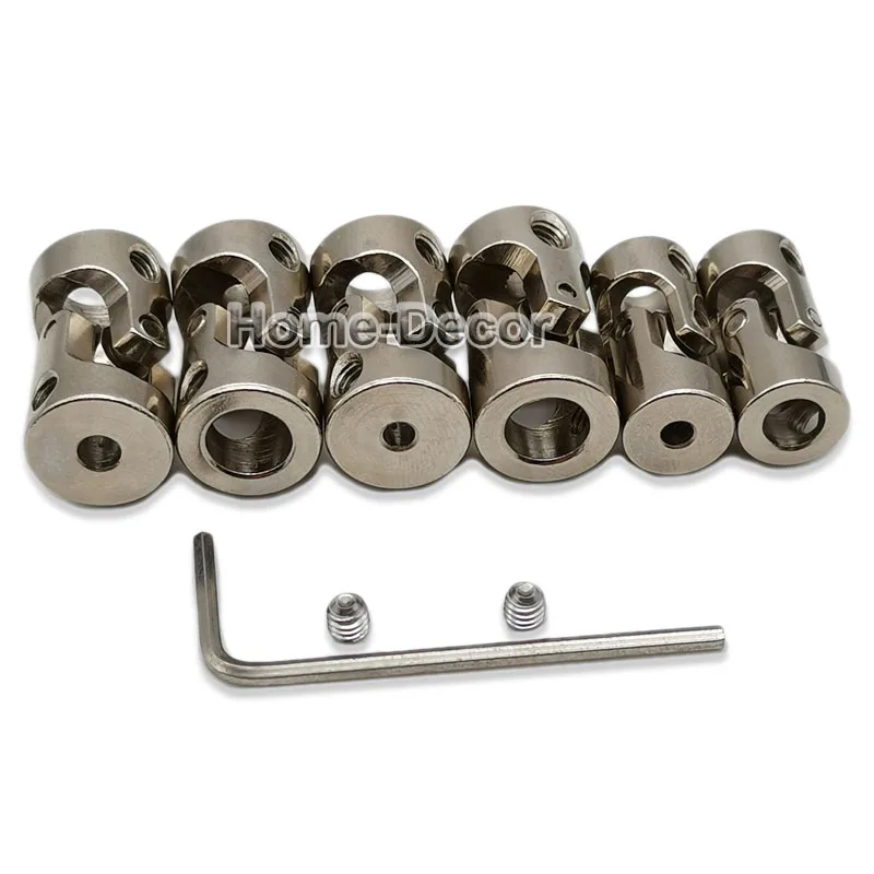 Металлическая универсальная Соединительная муфта 3/4/5/6/8 мм вал рулевого