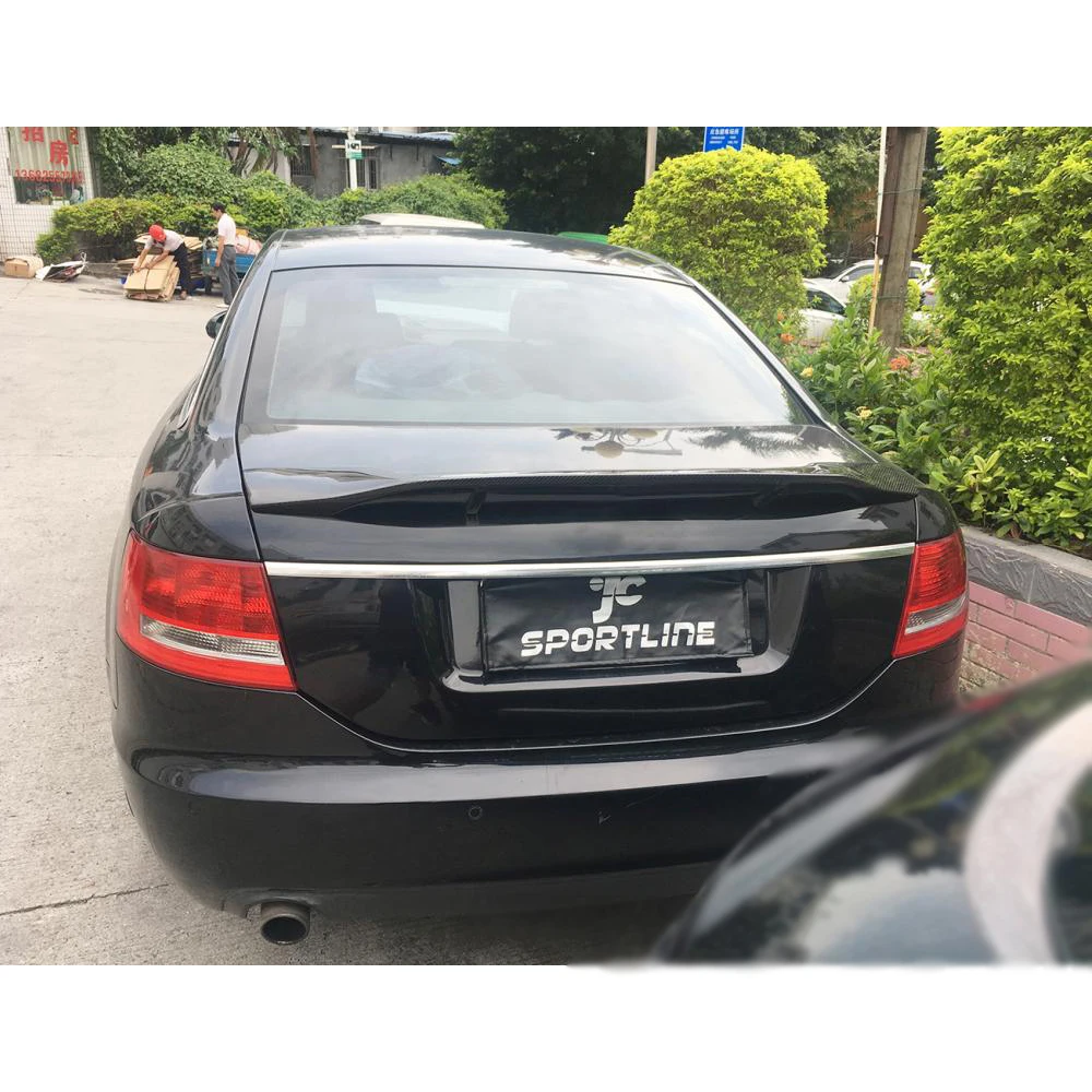 Спойлер задний для Audi A6 C6 C7 S6 Sline 2005-2018 углеродное волокно | Автомобили и мотоциклы