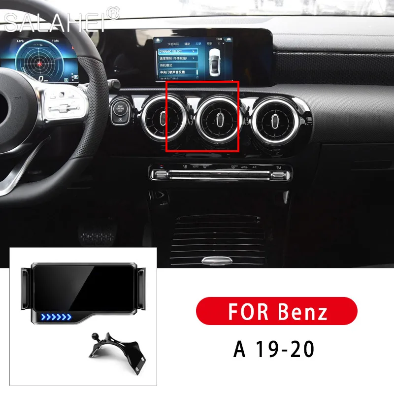 

Car Automatic Phone Holder For Benz A Class 2019 2020 Interior Dashboard Adjustment 360 Degree Rotation Stable Smartphone Holder