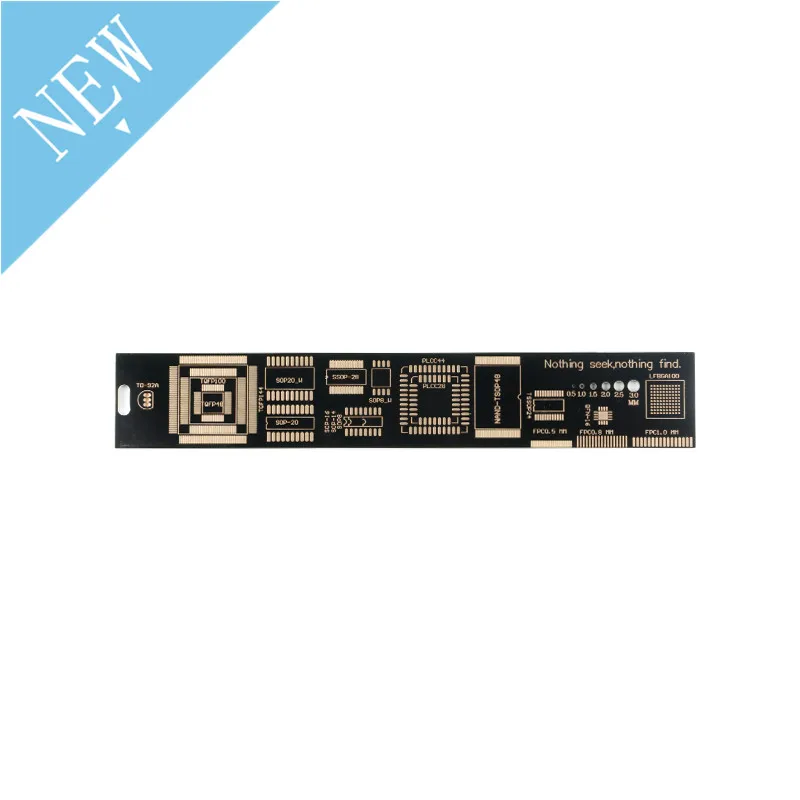 Линейка PCB для электронных инженеров поклонников Arduino измерительная линейка