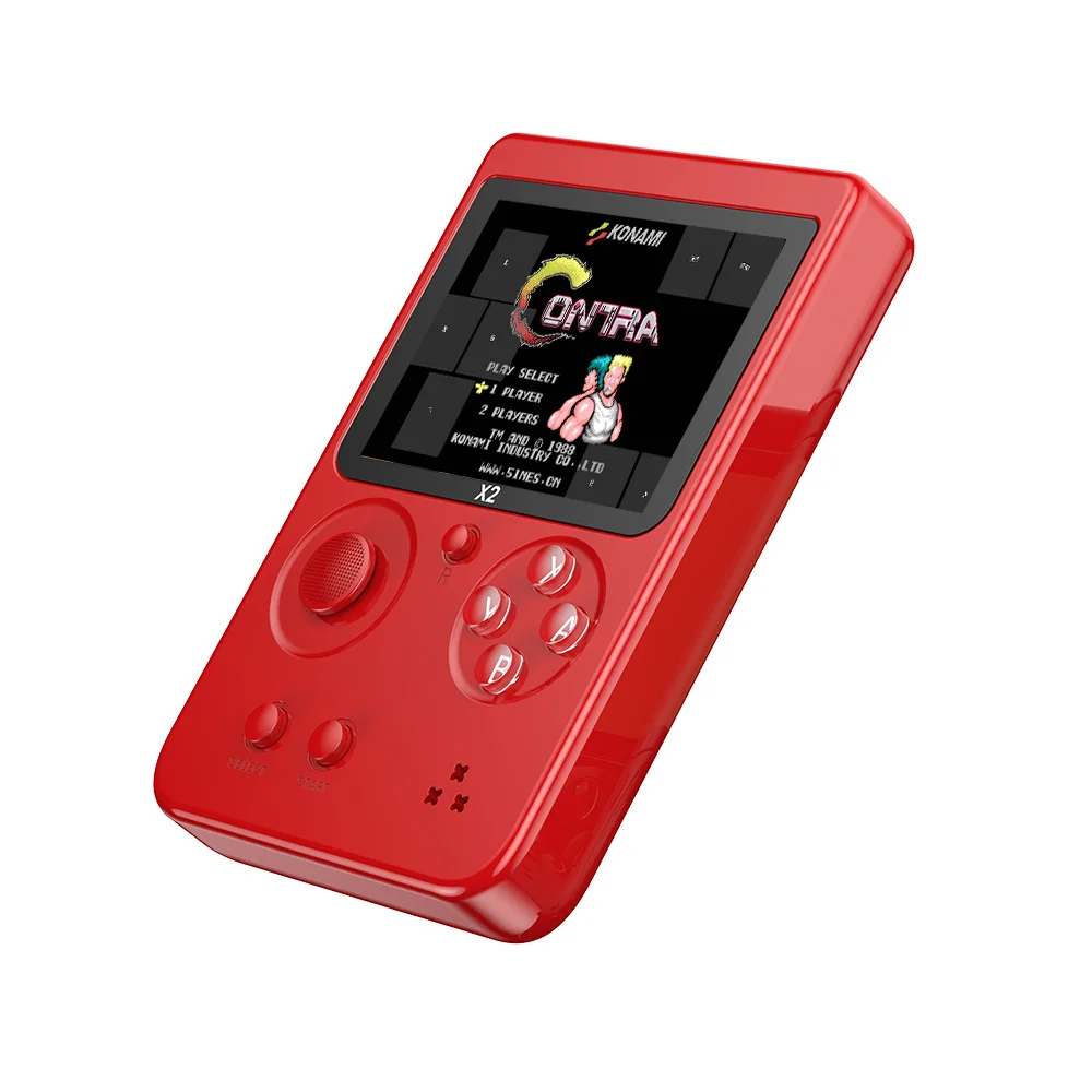 Игровая консоль 561 X2 ностальгическая портативная игровая со встроенными 2500