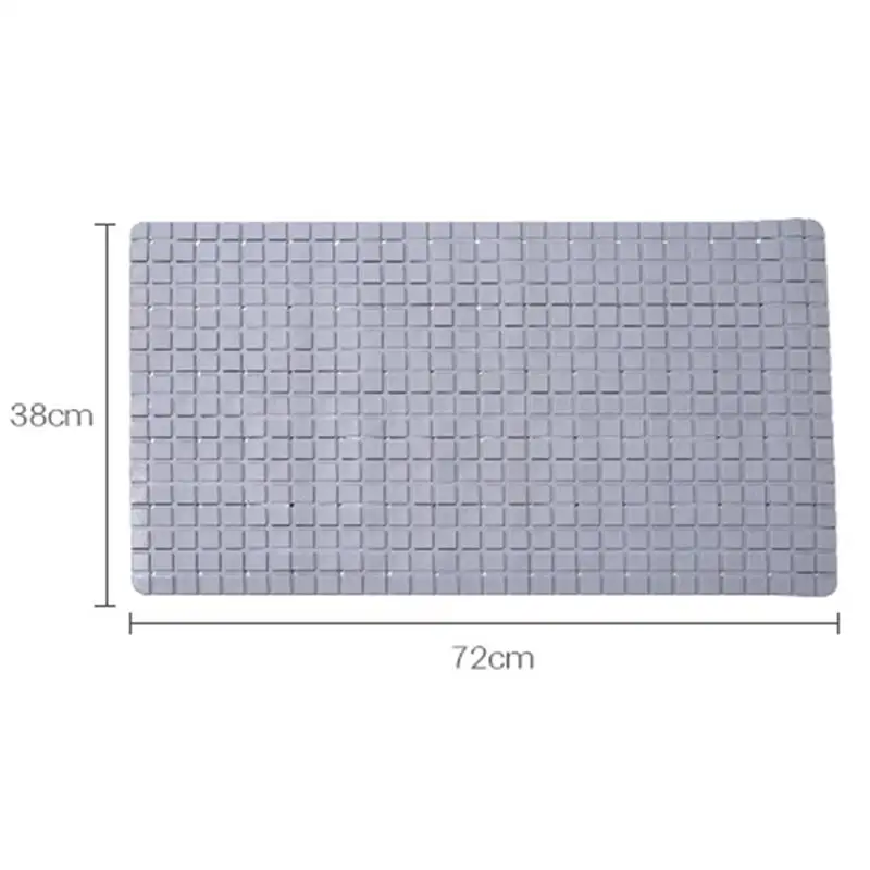 

Bathroom Mat PVC Cushion Modern Kitchen Bathtub Floor Pad Suction Cups Foot Bottom Massage Household Floor Mat