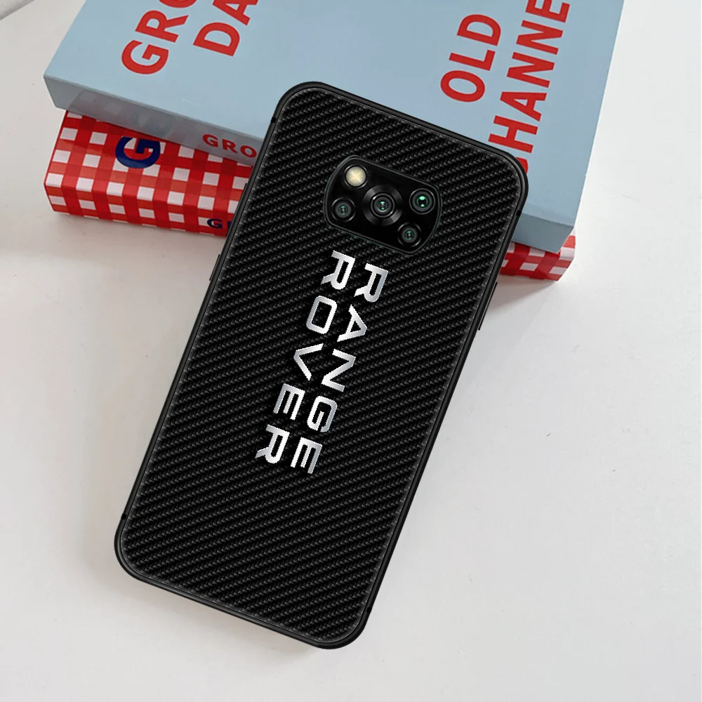 

LAND ROVER Car Cool Phone Case For Xiaomi Mi Note 10 A3 9 MAX 3 A2 8 9 Lite Pro Ultra black Prime Tpu Cover Silicone Cell Trend