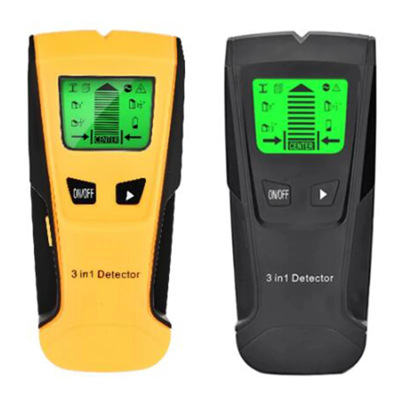 

ZK30 3 In 1 Metal Detector Find Metal Wood Studs AC Voltage Live Wire Detect Wall Scanner Electric Box Finder Wall Detector