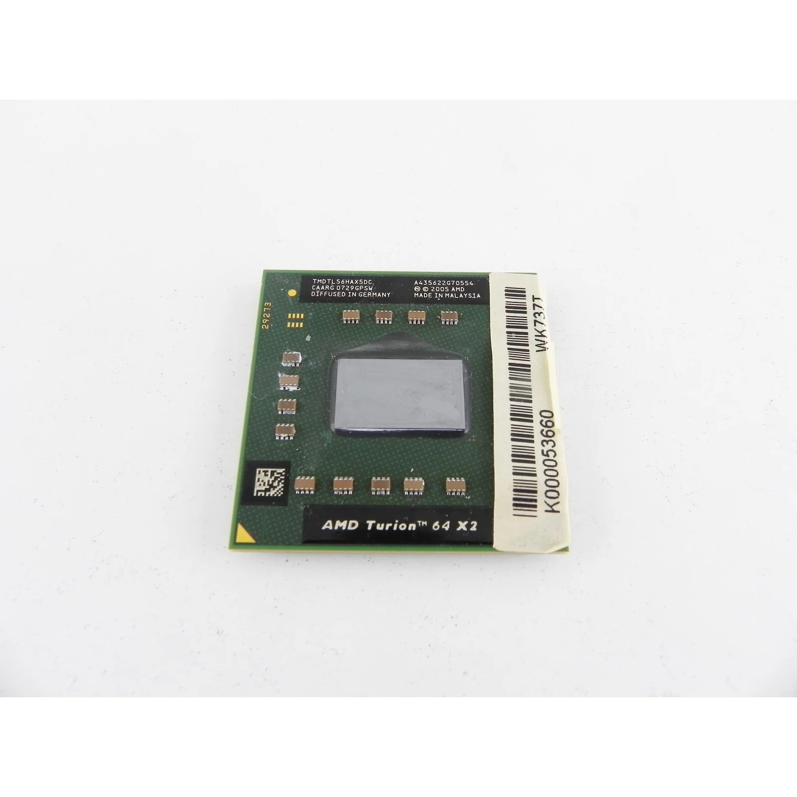 AMD Turion 64 X2 TL 56 1.8GHz Dual Core (TMDTL56HAX5CT) Процессор|Процессоры| |