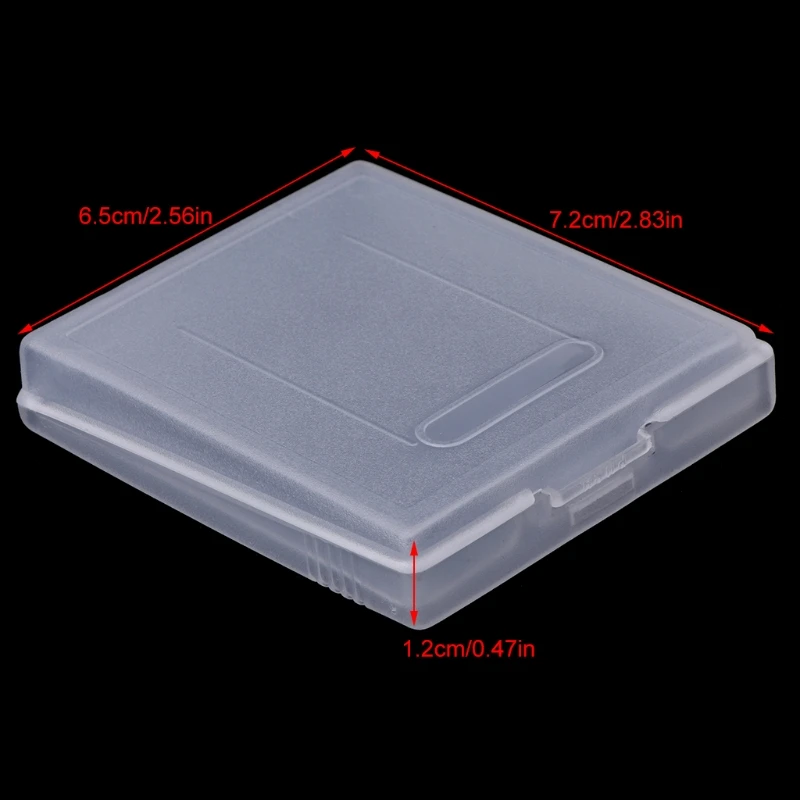 

5x Clear Plastic Game Cartridge Case Dust Cover for nintendo Game Boy Color GBC W0YE