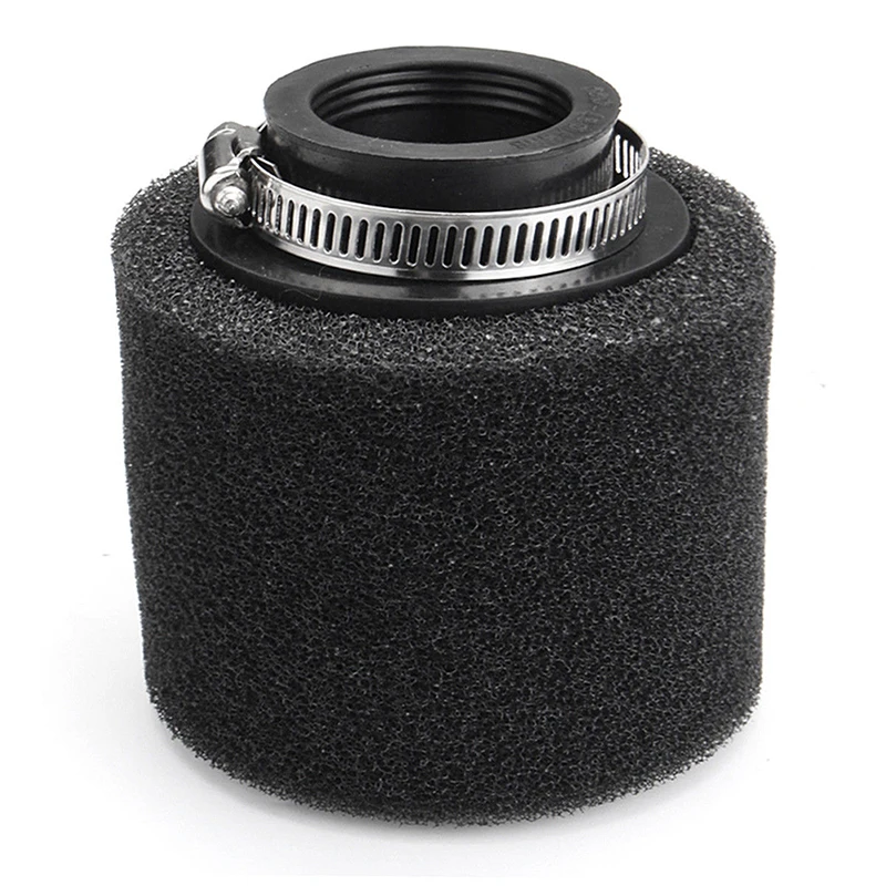 

Black 35mm Cleaner Straight Neck Motorcycle Sponge Air Filter