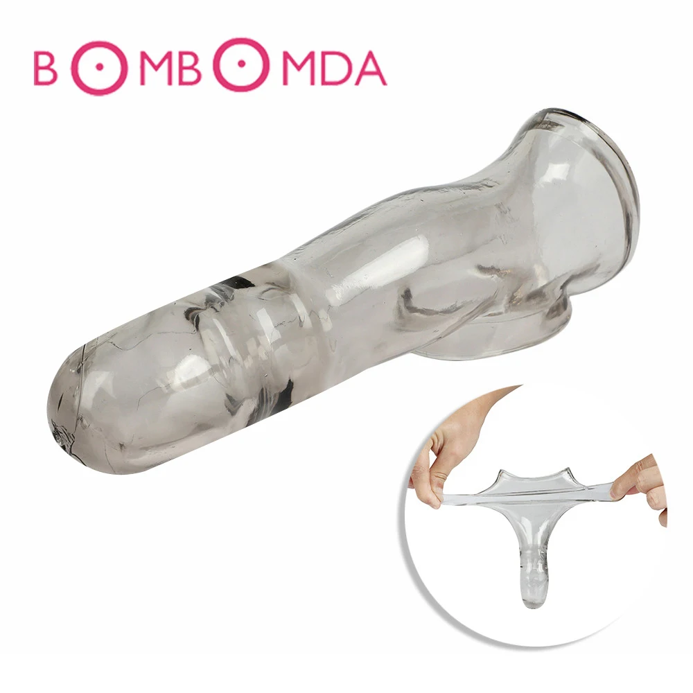 Секс игрушки многоразовые презервативы насадка на пенис мужской член