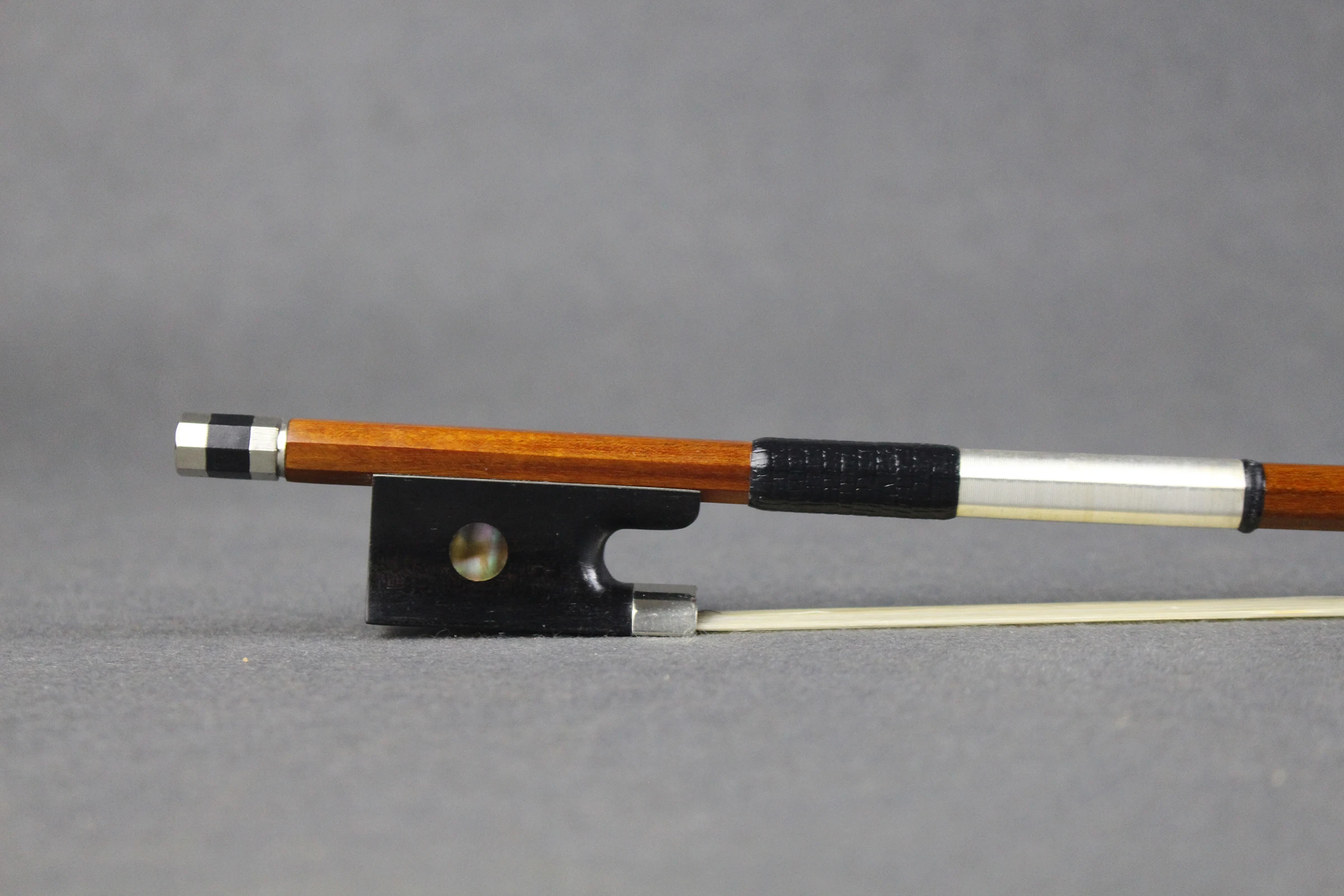 Лук для скрипки Pernambuco серебро 4/4 пробы отличная эластичность|Детали и аксессуары