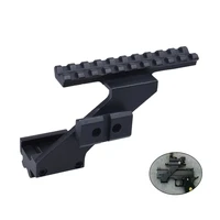 tactical pistol scope mount universal glock series pistols aluminum alloy weaver picatinny rail scope mounts
