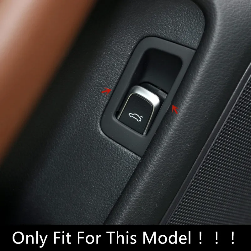 Кнопка переключения БАГАЖНИКА АВТОМОБИЛЯ декоративная накладка из углеродного