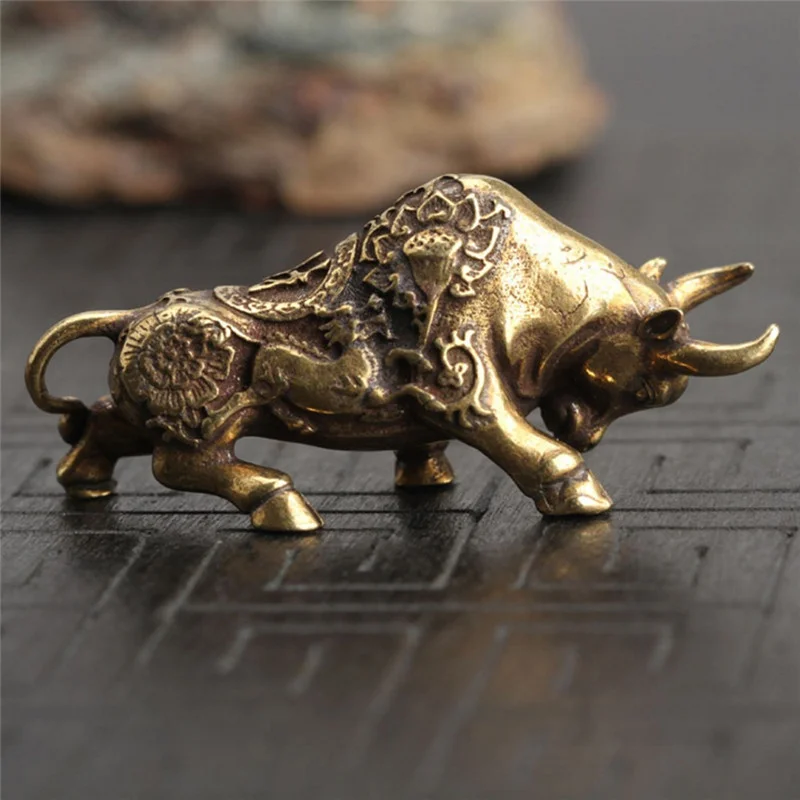 Ручной работы, Твердый латунный Bull EDC брелок, подвеска для ключей, подвеска на молнии, аксессуары, инструменты, брелок, оборудование, открытый брелок для ключей